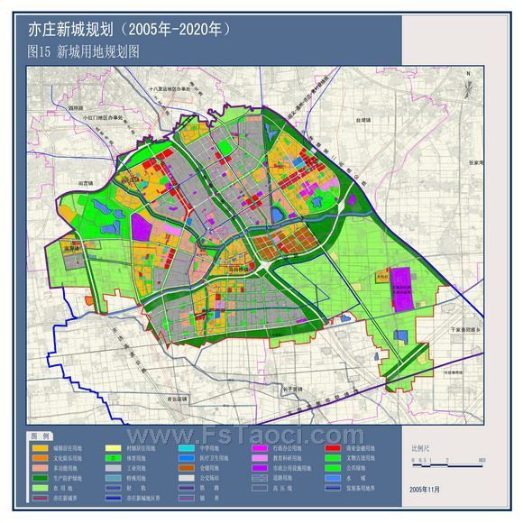 亦庄新城规划图-fstaoci.com